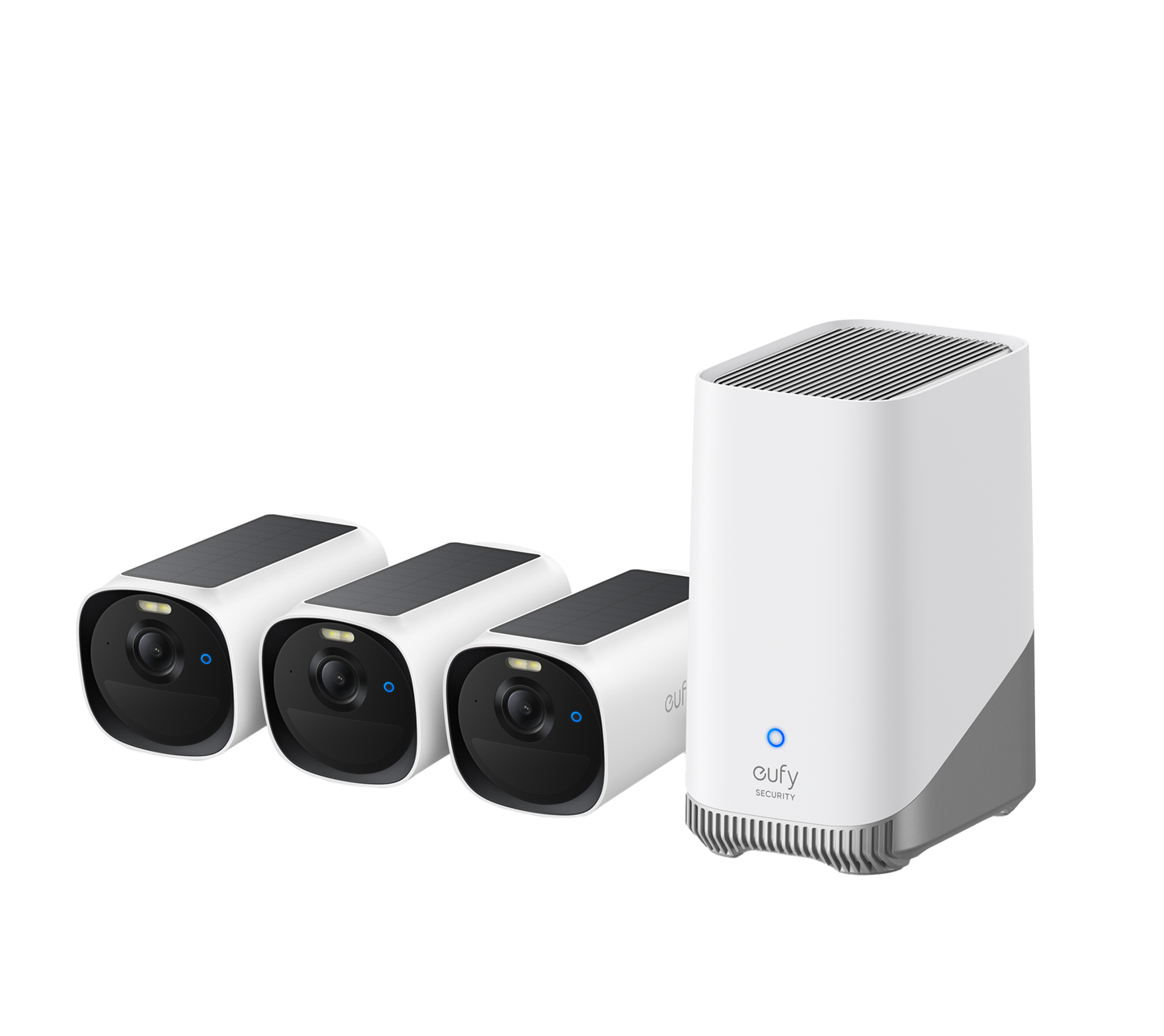 eufyCam E40 3-Cam Kit + HomeBase S280