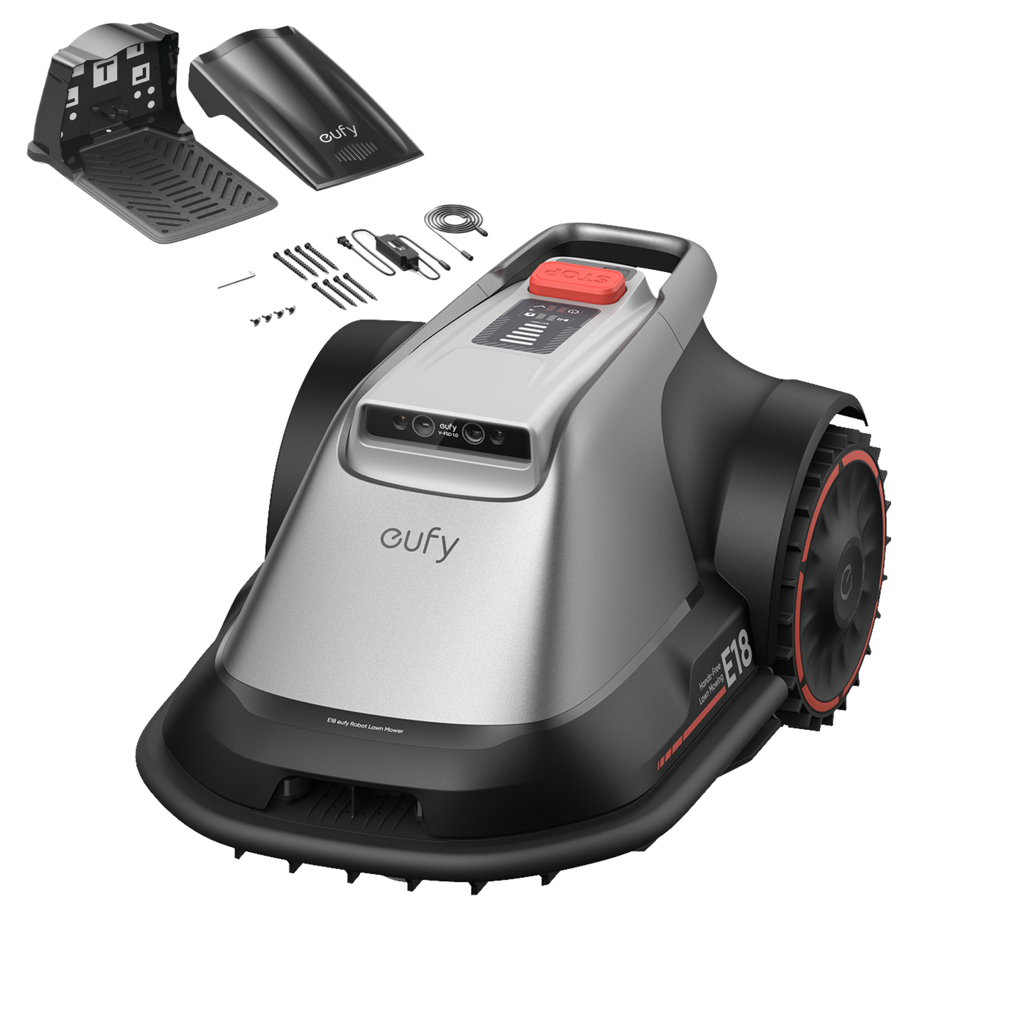 eufy Robot Lawn Mower E18 + eufy Base Station