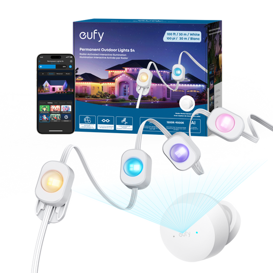 eufy Permanent Outdoor Lights S4 (30m with 72 LED Lights)